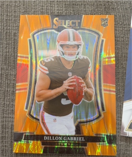 2025 Panini Select Premier Level #154 Dillon Gabriel — front
