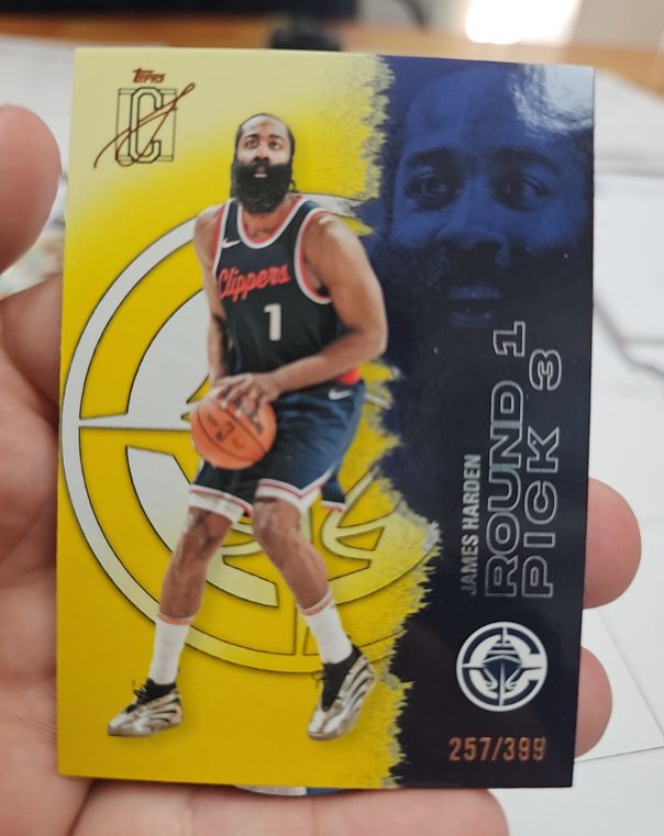 2026 Topps Signature Class #62 James Harden — front