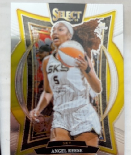 2025 Panini Select WNBA #94 Angel Reese — front
