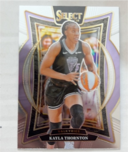 2025 Panini Select WNBA #22 Kayla Thornton — front