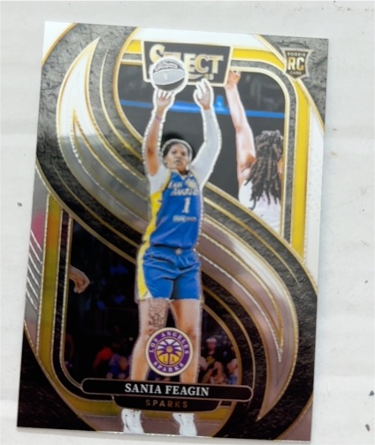 2025 Panini Select WNBA #130 Sania Feagin — front