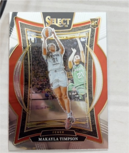 2025 Panini Select WNBA #87 Makayla Timpson — front