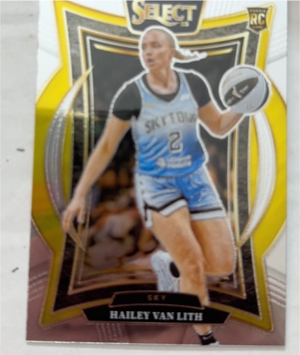 2025 Panini Select WNBA #30 Hailey Van Lith — front