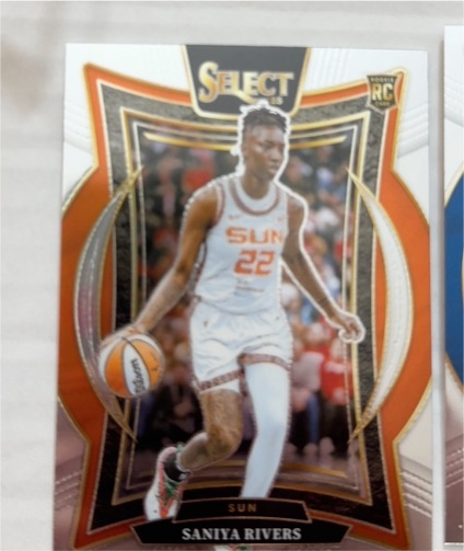 2024 Panini Select WNBA #52 Saniya Rivers — front