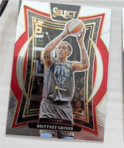 2025 Panini Select WNBA #61 Brittney Griner — front