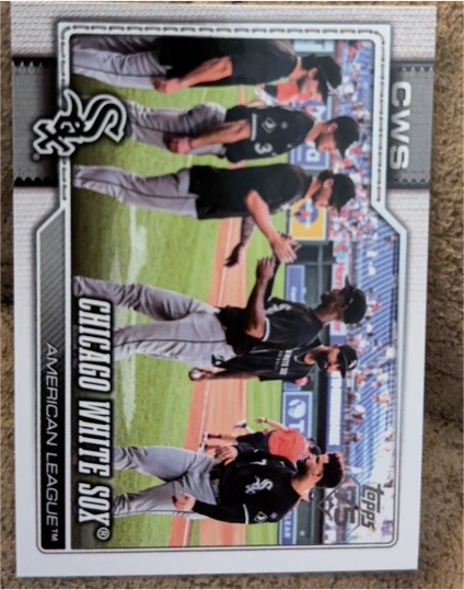 2026 Topps Series 2 #661 Chicago White Sox Team Card — front