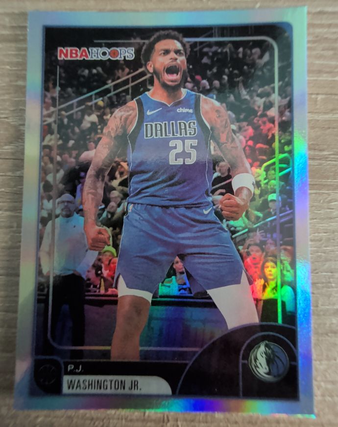 2025-26 Topps NBA Hoops #189 P.J. Washington Jr. — front