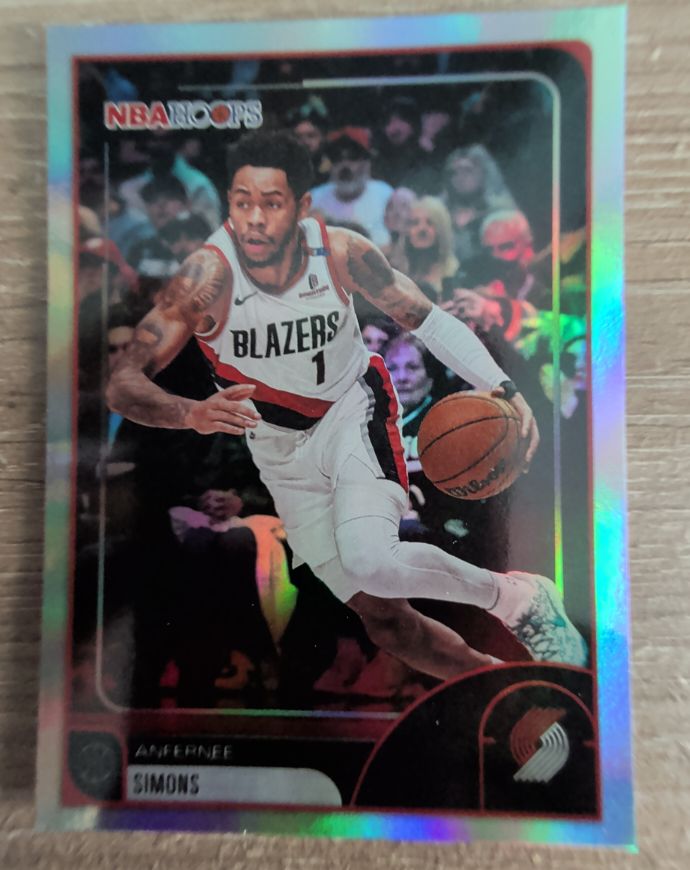 2025-26 Topps NBA Hoops #95 Anfernee Simons — front