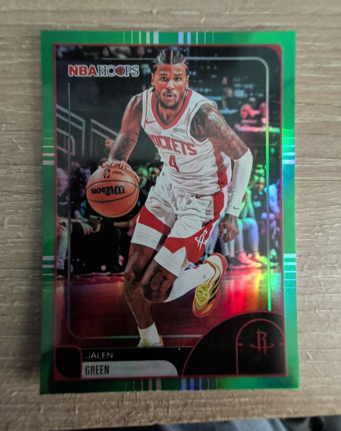 2025-26 Topps NBA Hoops #102 Jalen Green — front