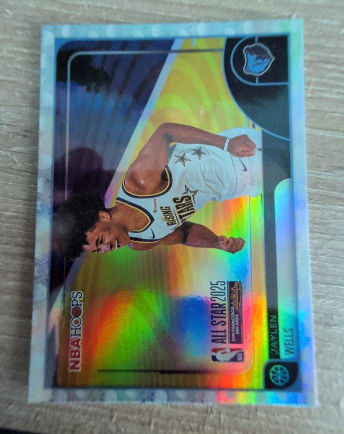 2025-26 Topps NBA Hoops #295 Jaylen Wells — front