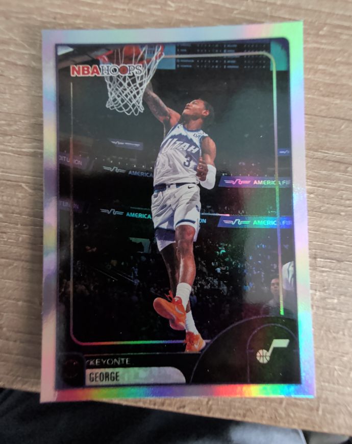 2025-26 Topps NBA Hoops #45 Keyonte George — front