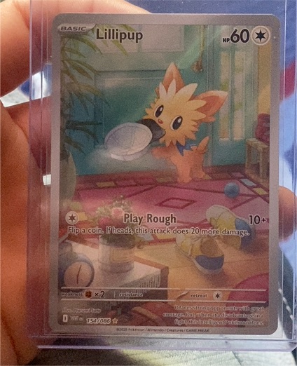 2025 Pokémon Scarlet & Violet #154 Lillipup — front