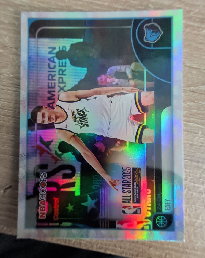 2025-26 Topps NBA Hoops #296 Zach Edey — front