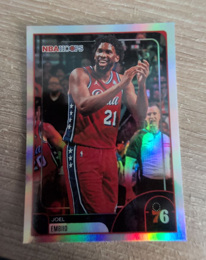 2025-26 Topps NBA Hoops #9 Joel Embiid — front