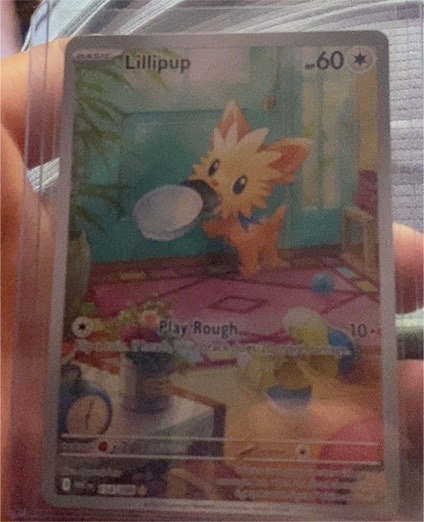 2025 Pokémon TCG #154 Lillipup — front