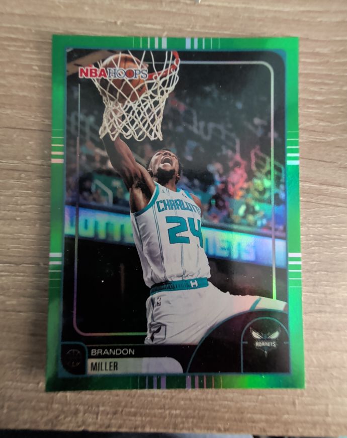 2025-26 Topps NBA Hoops #224 Brandon Miller — front