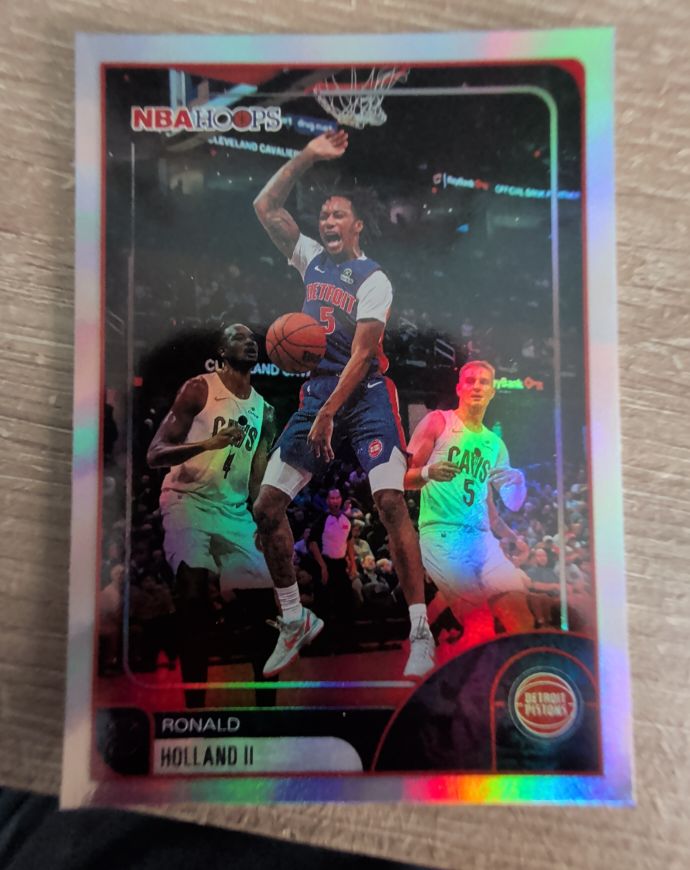 2025-26 Topps NBA Hoops #103 Ronald Holland II — front