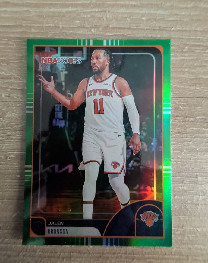 2025-26 Topps NBA Hoops #190 Jalen Brunson — front