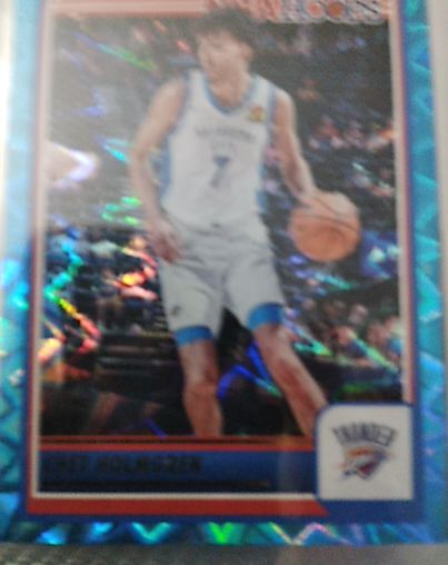 2021-22 Panini NBA Hoops #13 Josh Giddey — front
