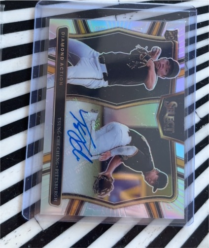 2025 Panini Select #DAS-TC Tsung-Che Cheng Diamond Action — front