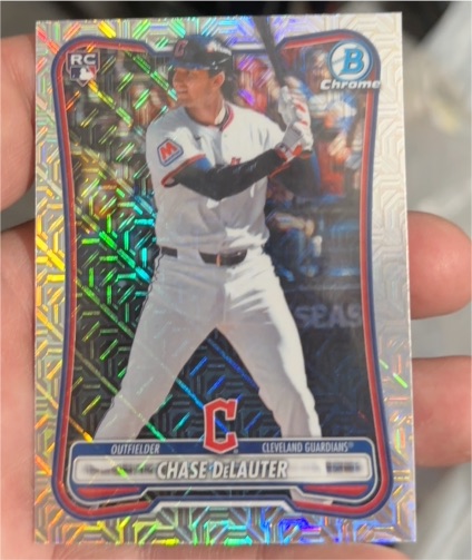 2026 Bowman Chrome #37 Chase DeLauter — front