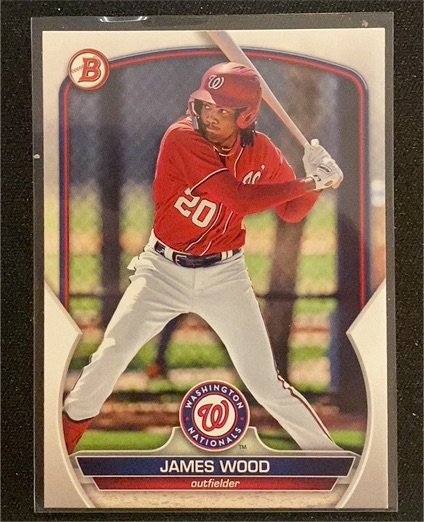 2023 Bowman Draft #BD-70 James Wood — front
