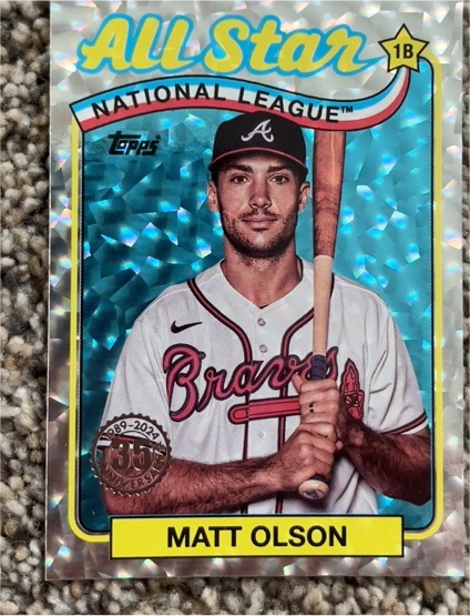 2024 Topps Series 2 #89ASB-3 Matt Olson — front