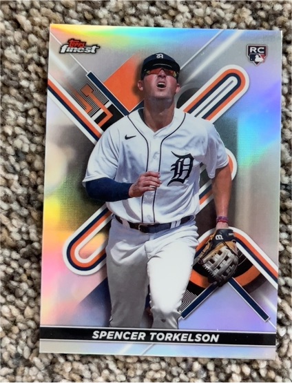 2022 Topps Finest #84 Spencer Torkelson — front