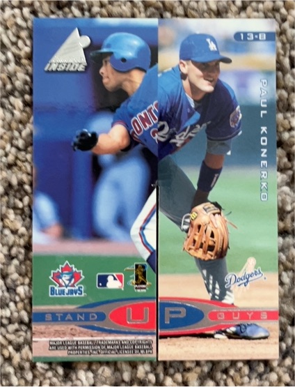 1998 Pinnacle Inside #13-B Paul Konerko — front