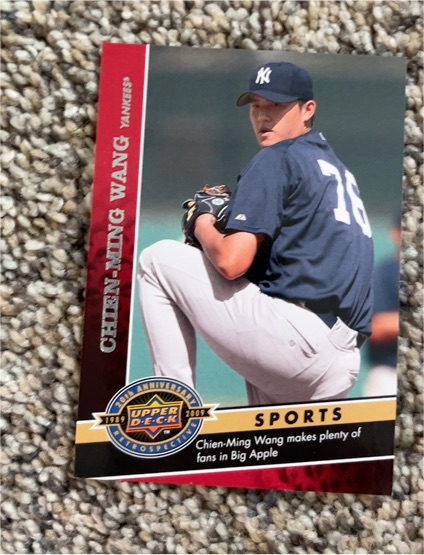 2009 Upper Deck 20th Anniversary #2119 Chien-Ming Wang — front
