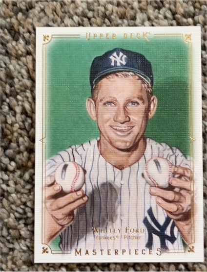 2008 Upper Deck Masterpieces #60 Whitey Ford — front