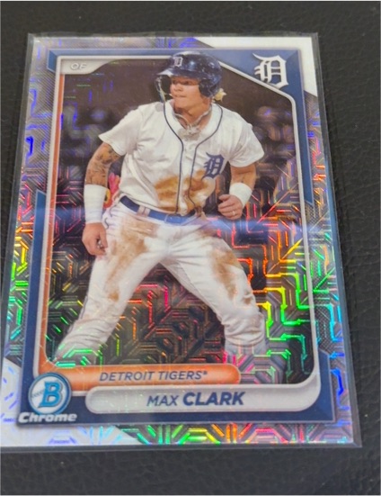 2024 Bowman Chrome #BCP-74 Max Clark — front