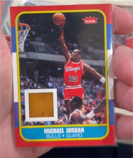2007-08 Fleer #RCF Michael Jordan — front