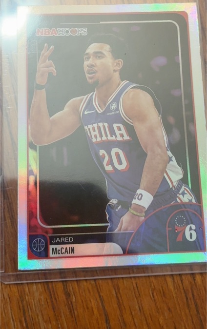 2025-26 Topps NBA Hoops #197 Jared McCain — front