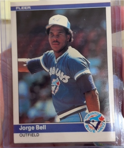 1984 Fleer #148 George Bell — front