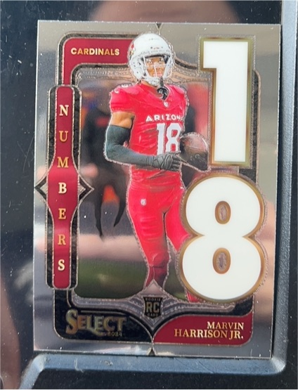 2024 Panini Select #4 Marvin Harrison Jr. — front