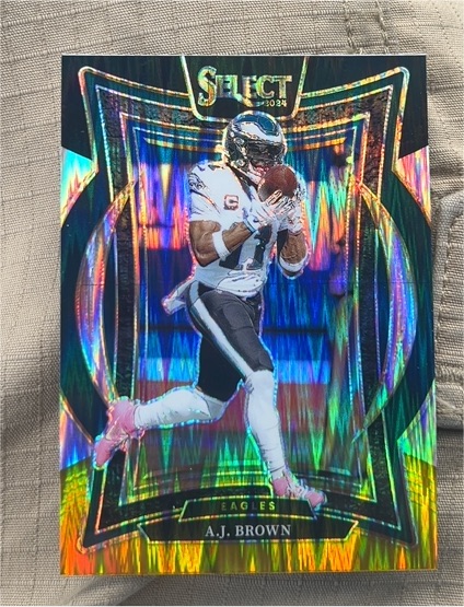 2024 Panini Select #2 A.J. Brown — front