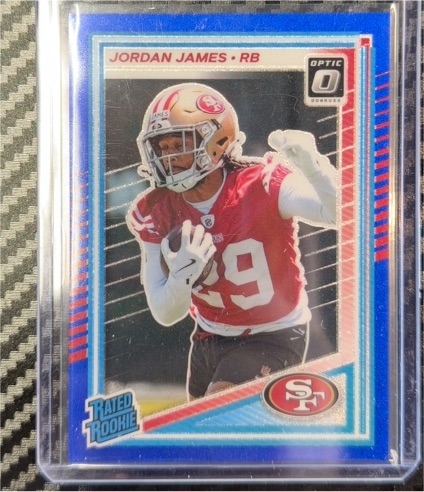 2025 Donruss Optic #278 Jordan James — front