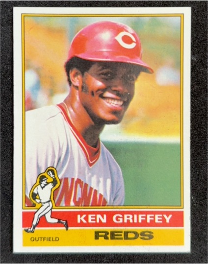 1976 Topps #128 Ken Griffey Cincinnati Reds — front