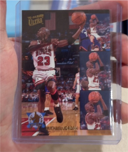 1993-94 Fleer Ultra #2 Michael Jordan First Team All NBA Insert — front