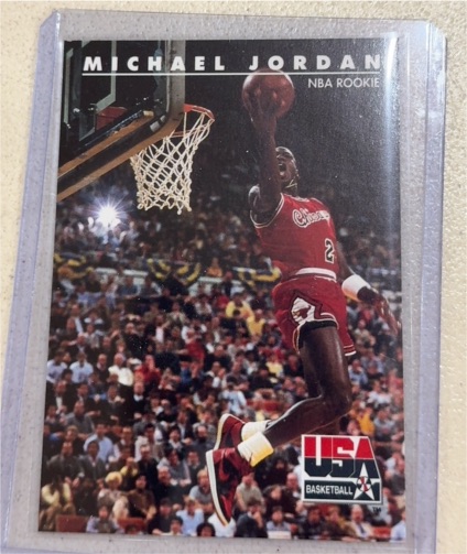 1992 Skybox USA #38 Michael Jordan — front