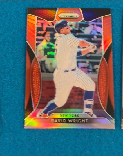 2019 Panini Prizm #6 David Wright — front
