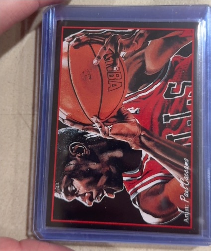 1994-95 Competitive Images Artistic Promotions #1 Michael Jordan — front