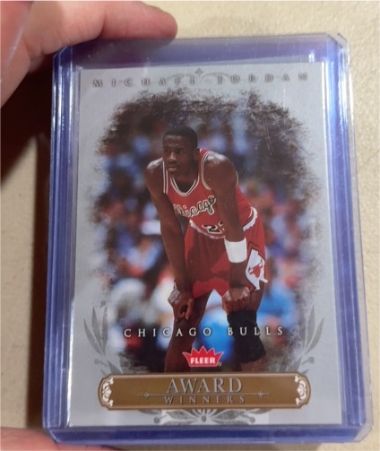 2007-08 Fleer Michael Jordan Award Winners #AW1 — front