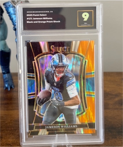 2025 Panini Select Premier Level #171 Jameson Williams — front
