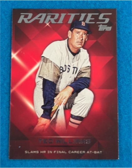 2015 Topps Update #R-4 Ted Williams Rarities — front