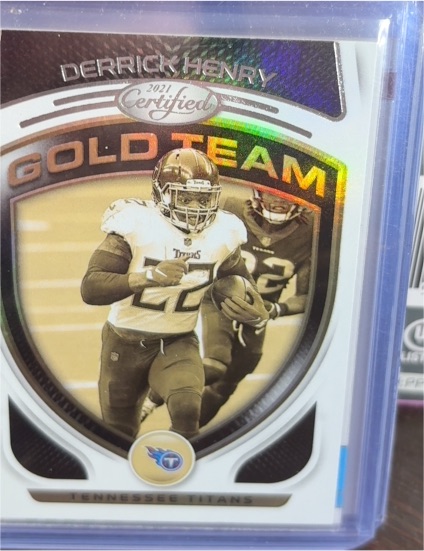 2021 Panini Certified Gold Team #GT-10 Derrick Henry — front