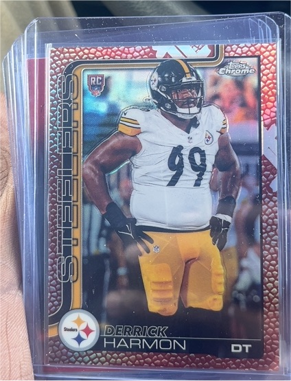 2025 Topps Chrome #361 Derrick Harmon — front