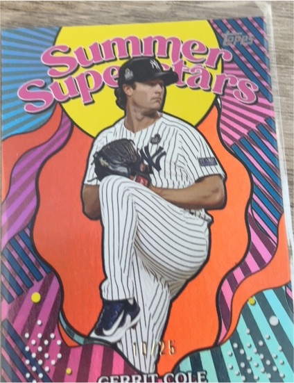 2025 Topps Series 2 Summer Superstars #SS-47 Gerrit Cole — front