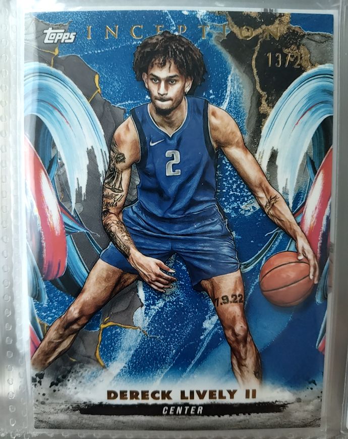 2024-25 Topps Inception #52 Dereck Lively II — front